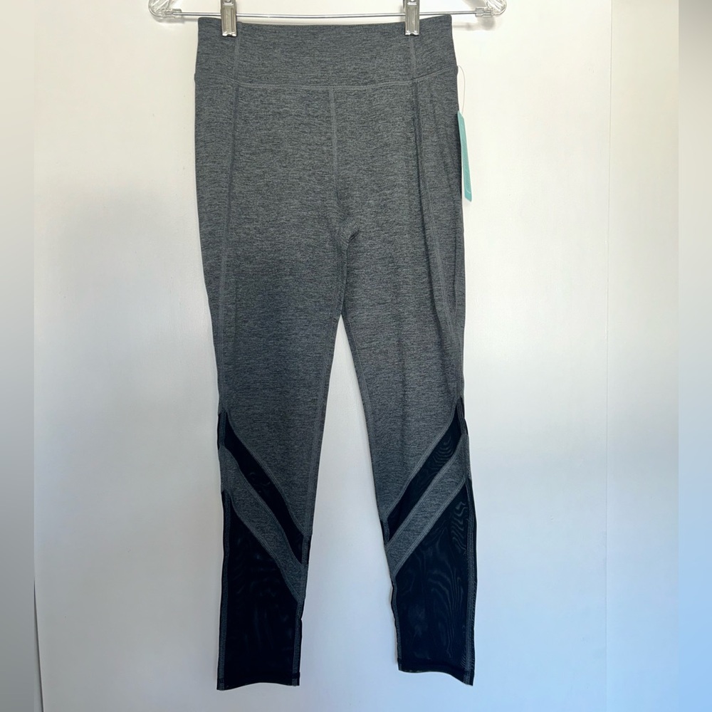 MTA Sport girls leggings with mess cutouts